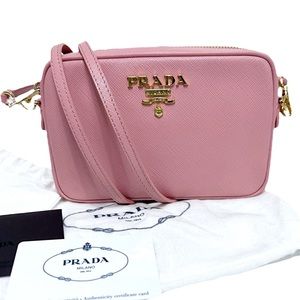 Prada Camera Shoulder/Crossbody Bag in Saffiano Leather Authentic